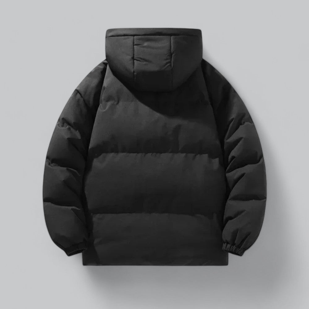 Ethan | Men’s Hooded Puffer Down Jacket Water-Repellent Parka