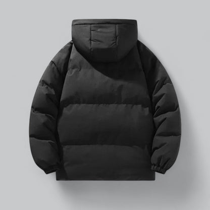 Ethan | Men’s Hooded Puffer Down Jacket Water-Repellent Parka