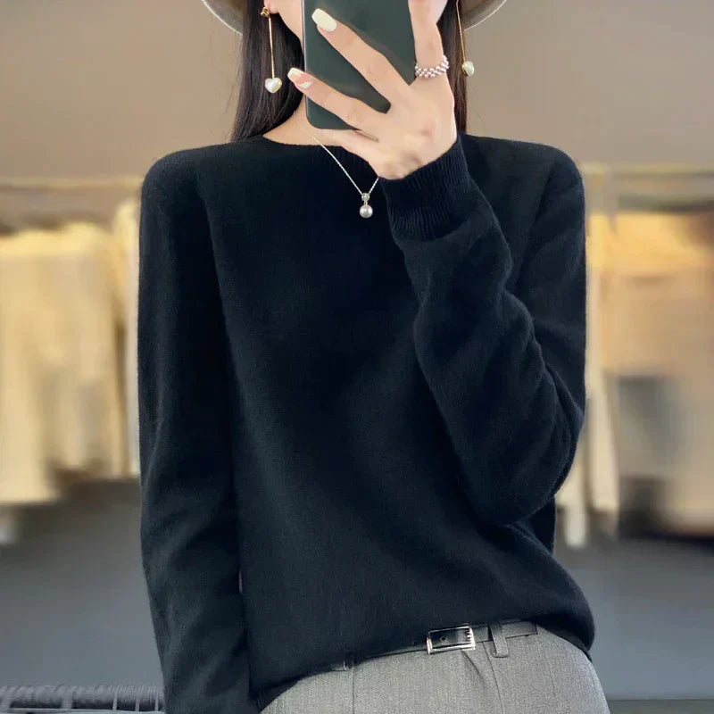 Australian Made Soft Merino Wool Sweater for Women