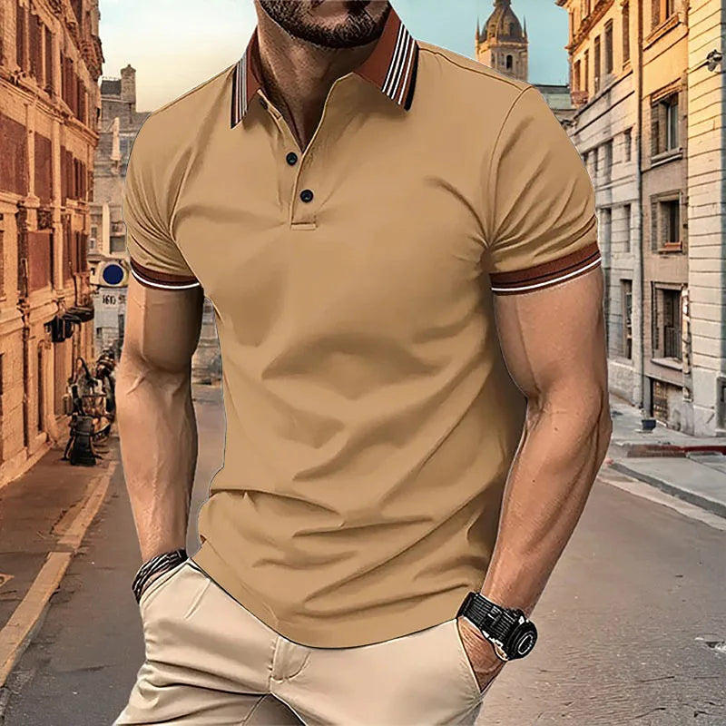 Comfortable Classic Men's Polo Shirt
