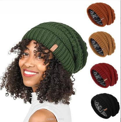 Soft Fleece Lined Winter Beanie Hat - BritishElegance