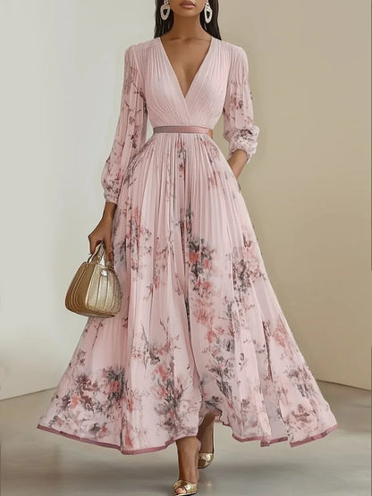 Chic Summer Floral Maxi Dress for Women