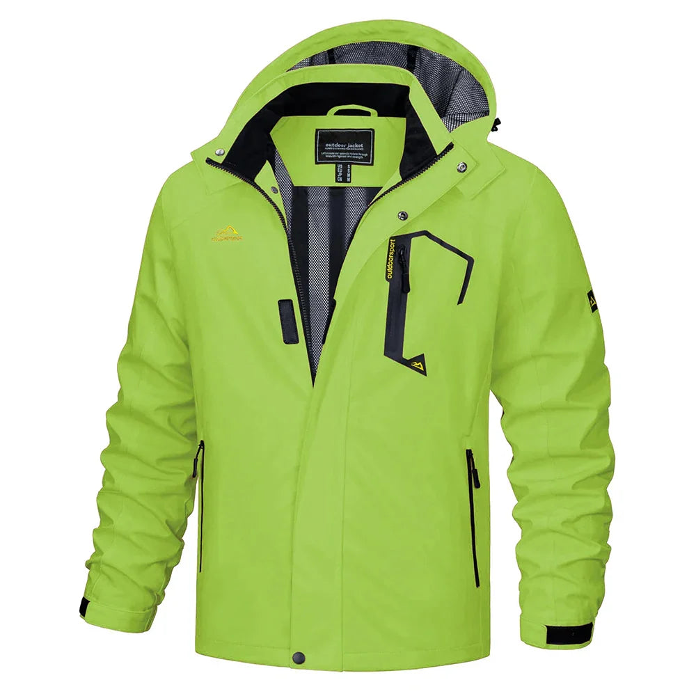 Waterproof Breathable Men's Windbreaker Jacket