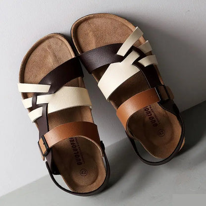 Premium leather orthopedic sandals - anatomic comfort | Women & Men