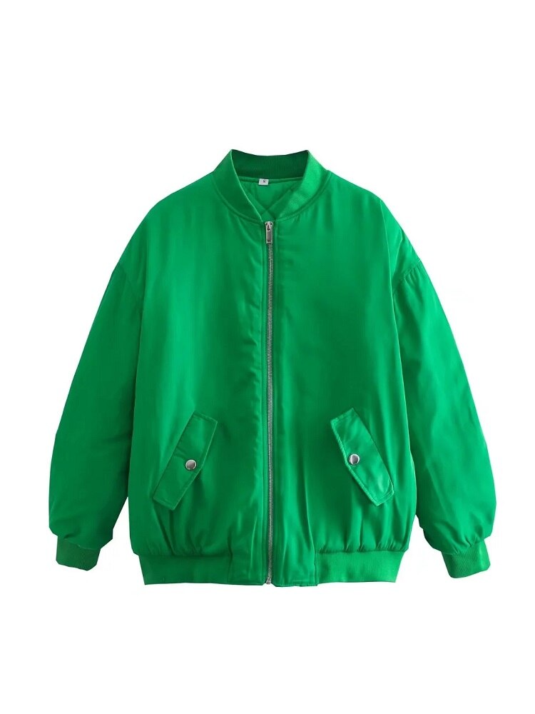 Relaxed Fit Women's Large Jacket - BritishElegance