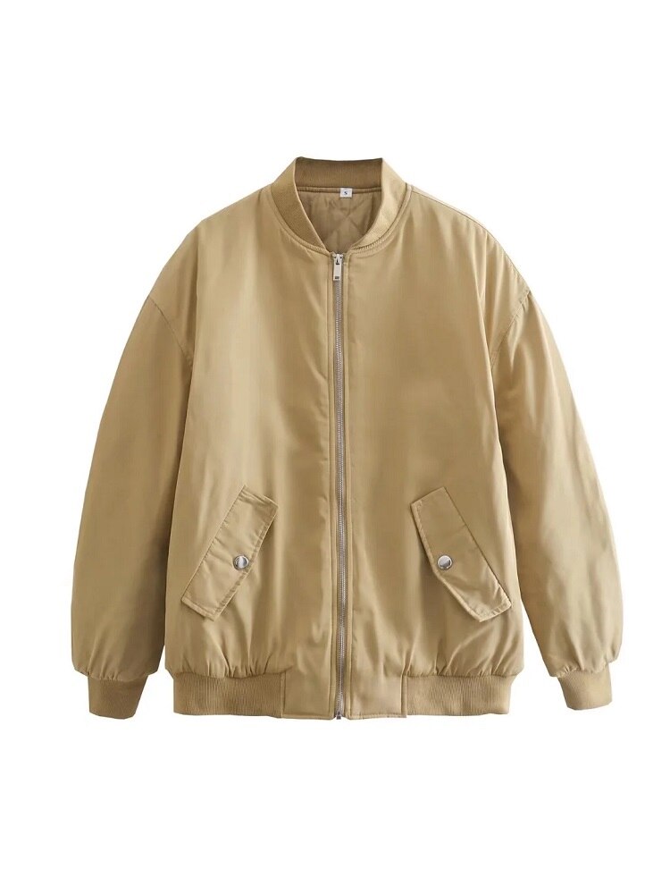 Relaxed Fit Women's Large Jacket