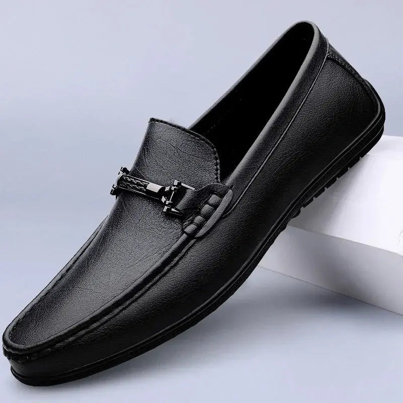 Vecchia | Leather Loafers – Classic Sophistication with Modern Detail