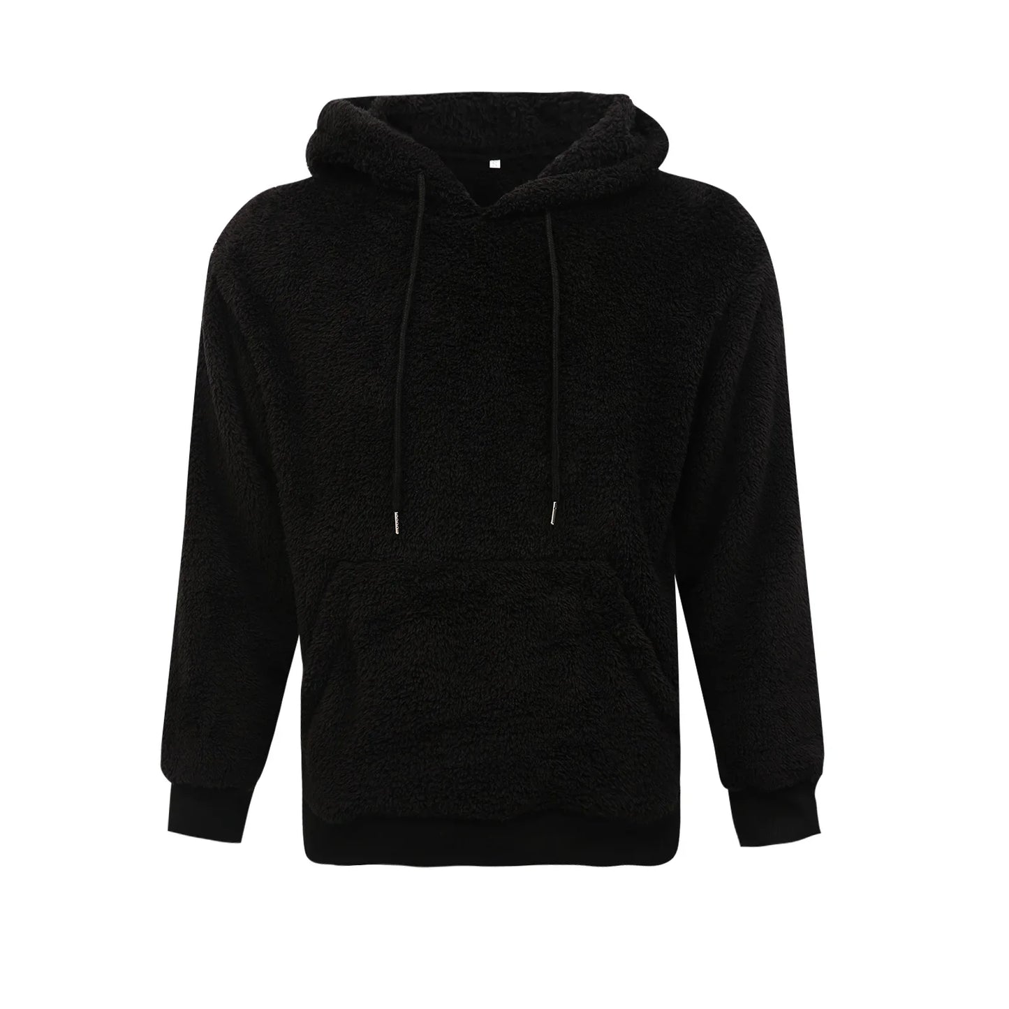 Soft Plush Men's Hooded Sweatshirt