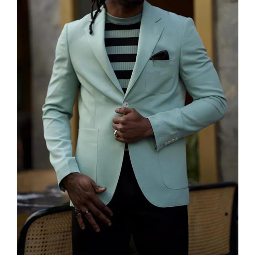 Classic Fit Men's Slim Line Blazer Jacket
