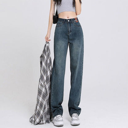Comfortable High Waisted Wide Leg Jeans for Women