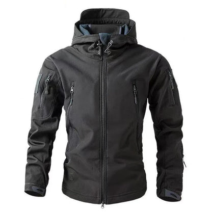 Warm Breathable Mens Waterproof Jacket - BritishElegance