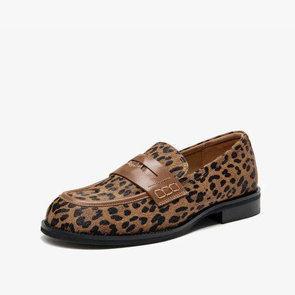 Classic Spotted Slip On Shoes
