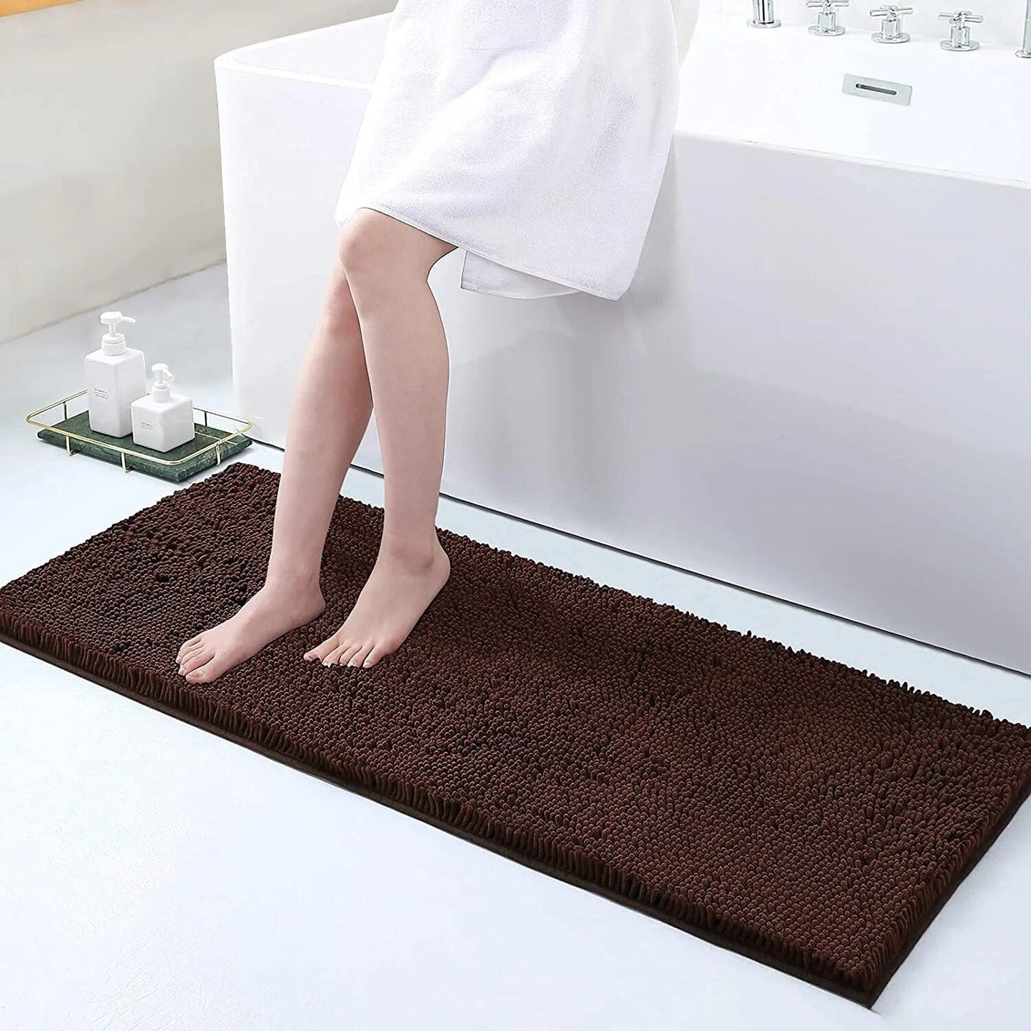 GripStep Soft Anti-Slip Bathroom Mat For Extra Safety