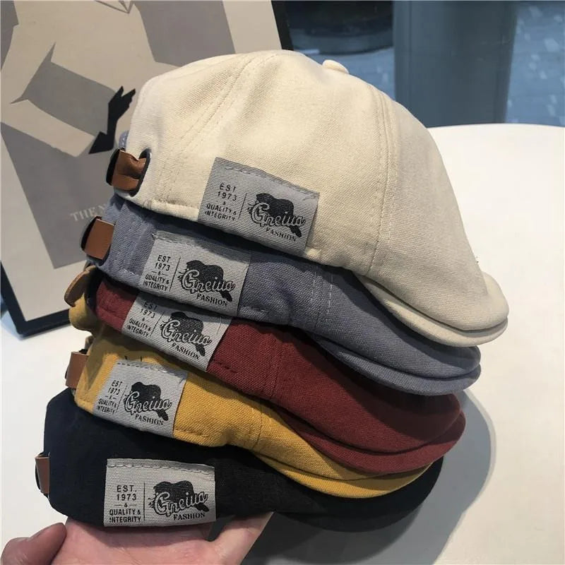 Classic Adjustable Unisex Newsboy Cap - BritishElegance