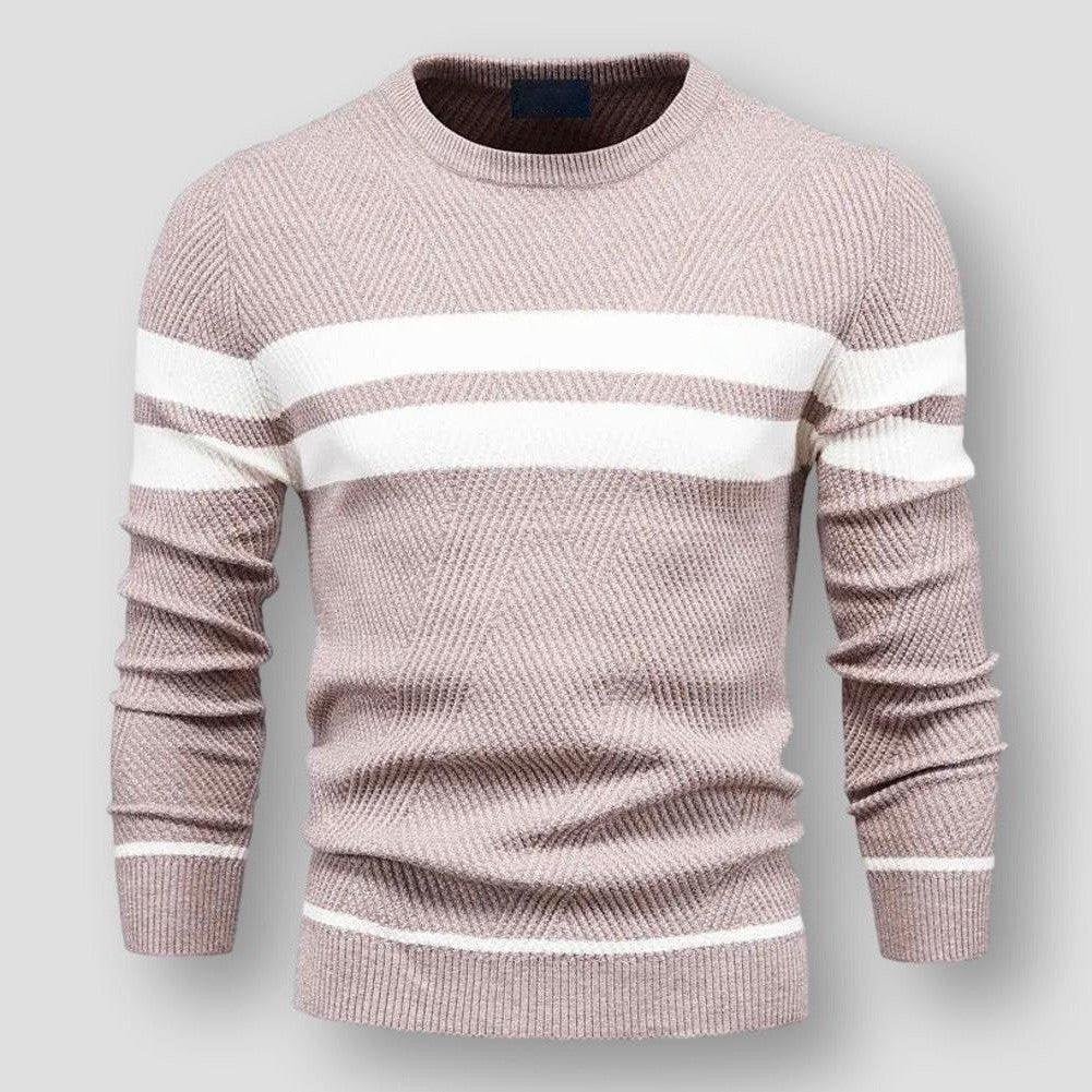 Stylish and comfortable Dundeve jumper with cosy stripes