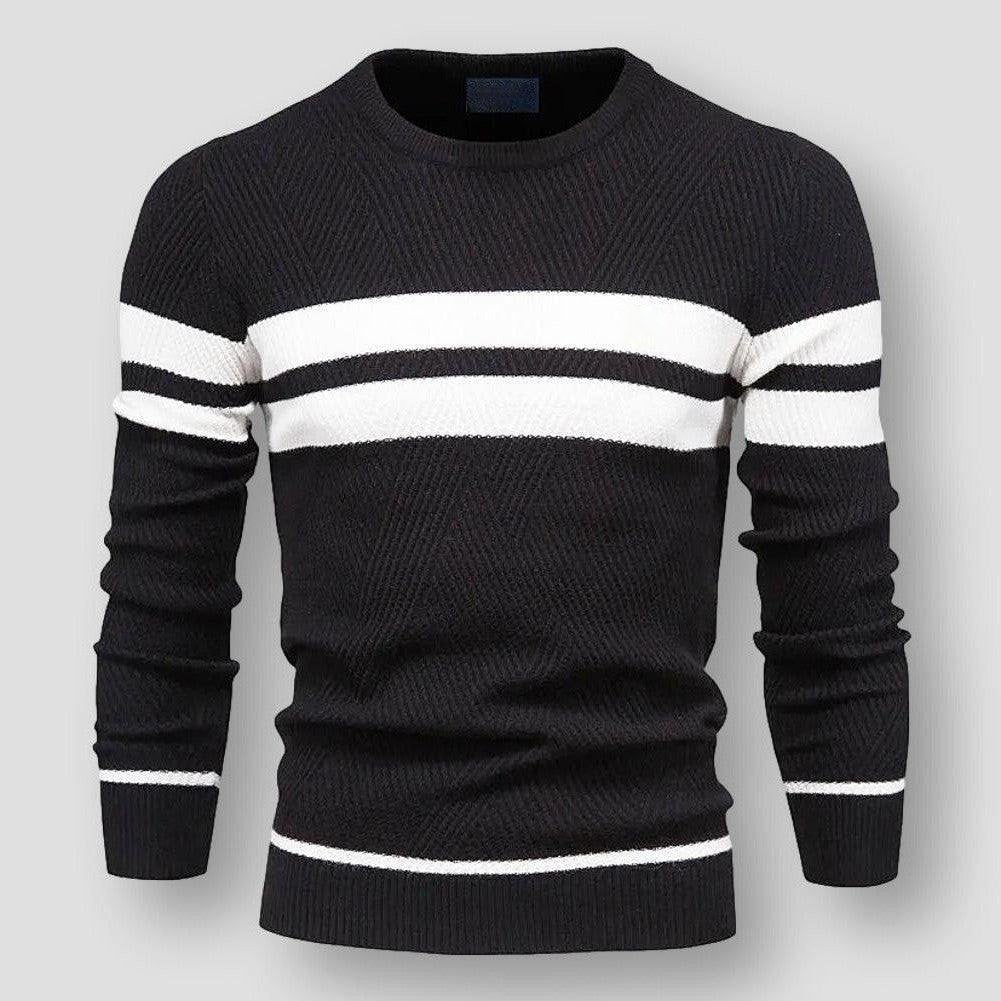 Stylish and comfortable Dundeve jumper with cosy stripes