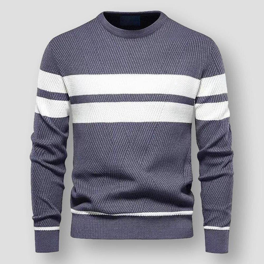 Stylish and comfortable Dundeve jumper with cosy stripes