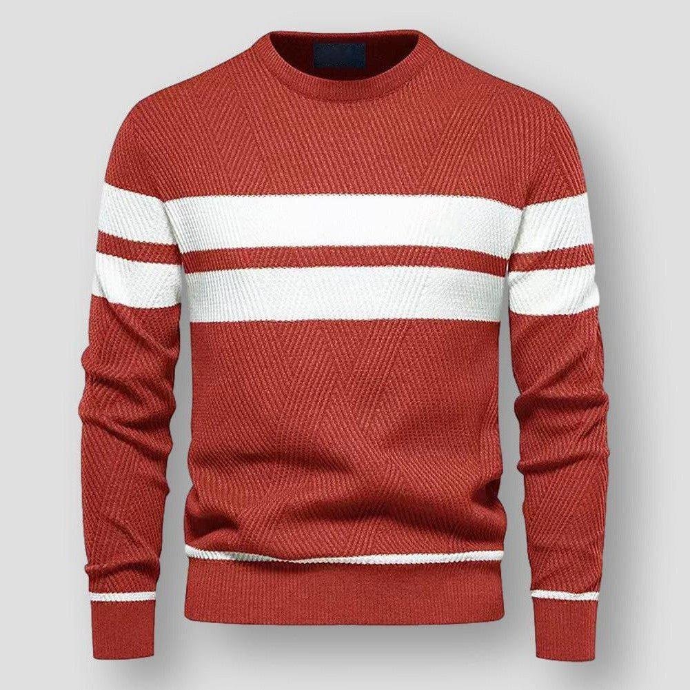 Stylish and comfortable Dundeve jumper with cosy stripes