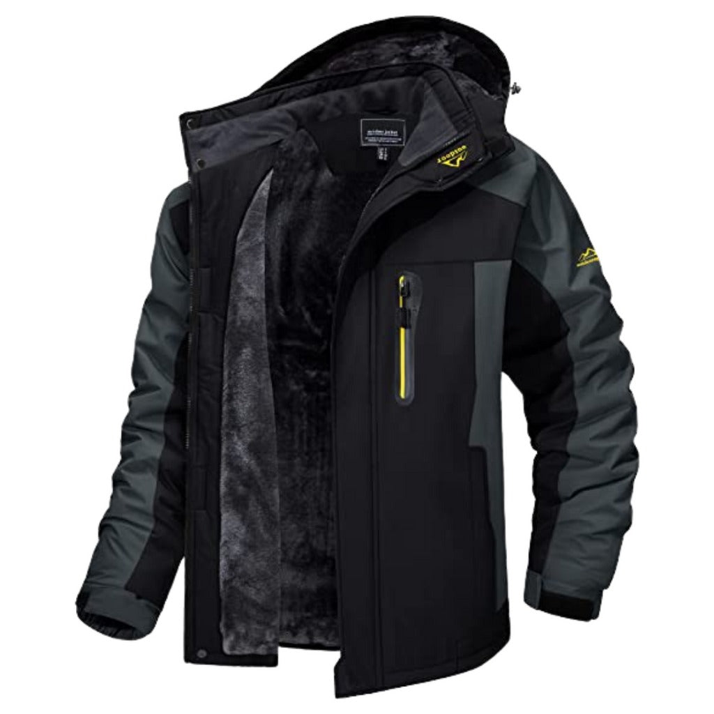 FrostGuard – Waterproof Fleece-Lined Winter Jacket