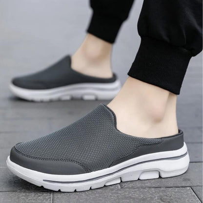 Flex Slipper - Comfort Orthopaedic Mule Gray