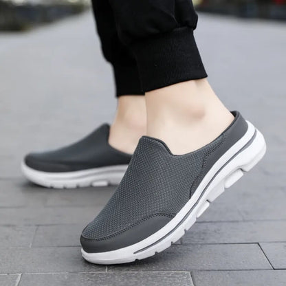 Flex Slipper - Comfort Orthopaedic Mule Gray