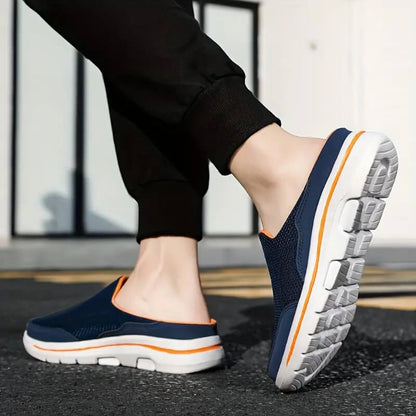 Flex Slipper - Comfort Orthopaedic Mule Beige