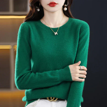 Warm Cozy Cashmere Blend Winter Sweater