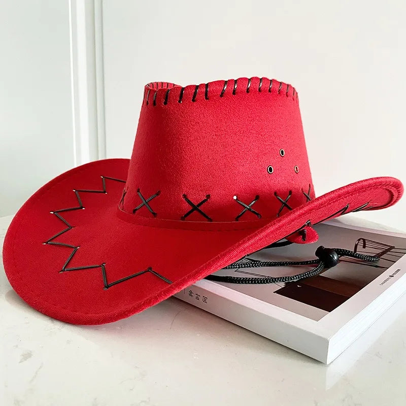 Classic Rhinestone Wedding Cowgirl Hat