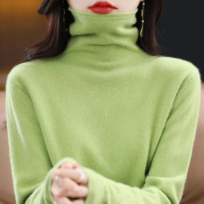 Soft Merino Wool Women's Crew Neck Sweater