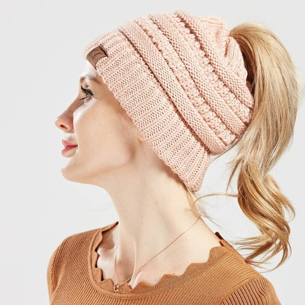 Warm Slouchy Winter Hat - BritishElegance