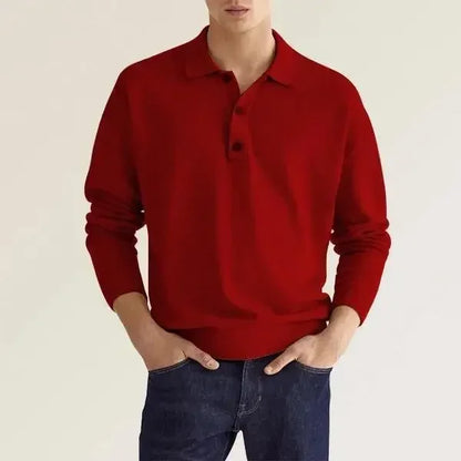 Classic Fit Men's Polo Shirt – Regular Fit Crew Neck Top