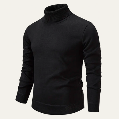 Men’s Fitted Classic Turtleneck Sweater