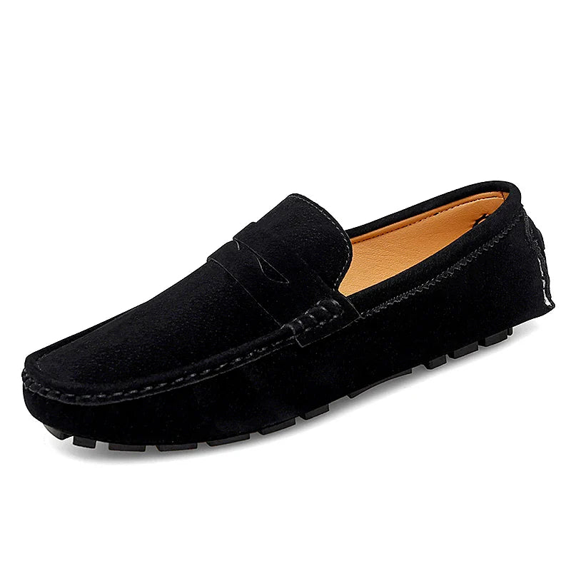 Comfortable Suede Leather Slip On Shoes