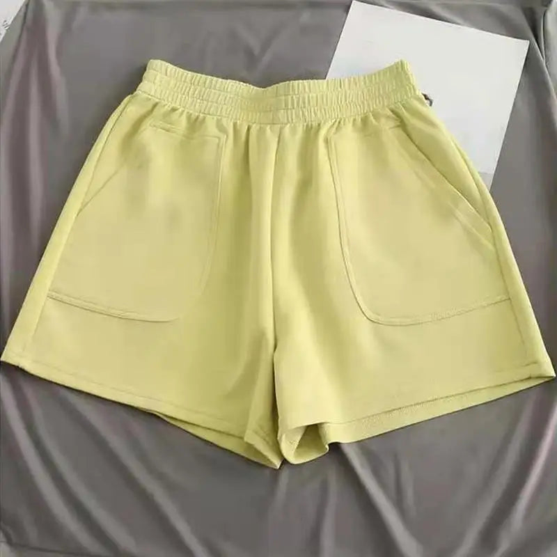 Relaxed Fit High-Waist Summer Shorts