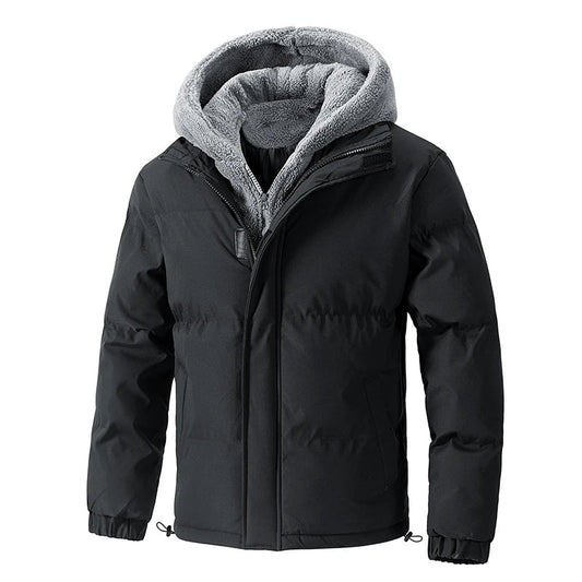 Warm Fleece Lined Winter Jacket - BritishElegance
