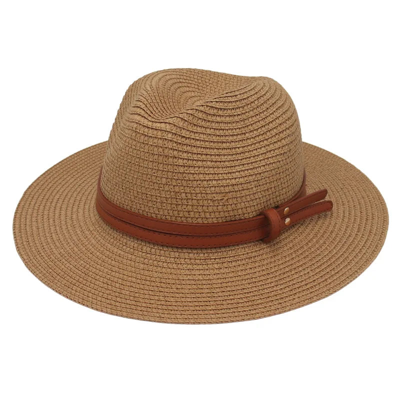 Lightweight Natural Fiber Summer Sun Hat