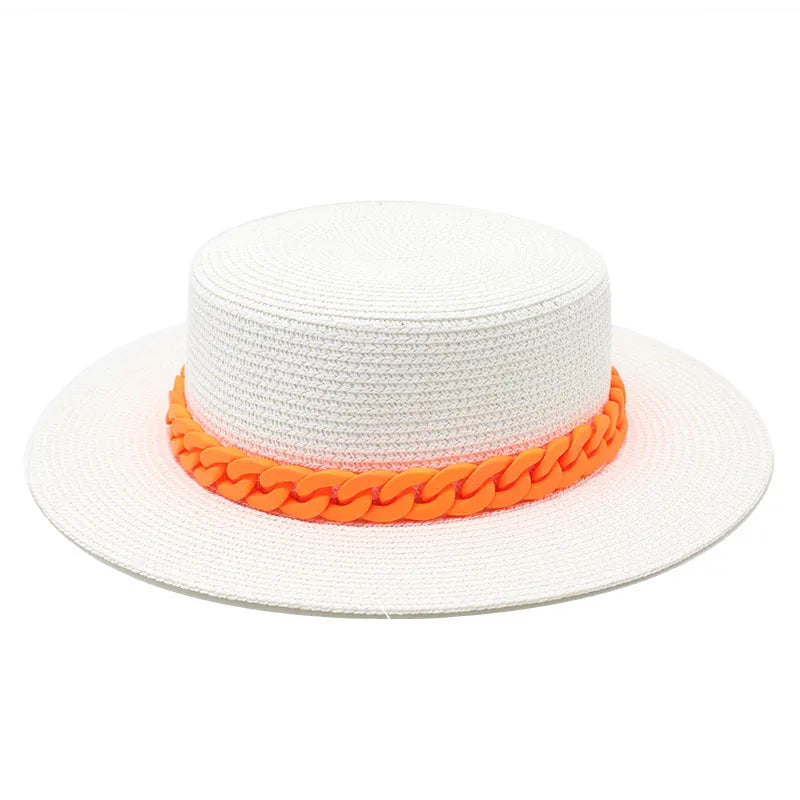 Classic Wide Brim Sun Straw Hat