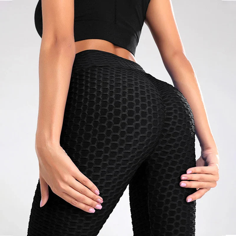 Comfortable High Waist Women's Workout Leggings - BritishElegance