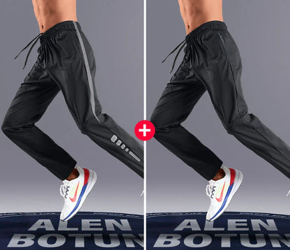 Breathable Athletic Men's Dry Fit Straight Leg Pants