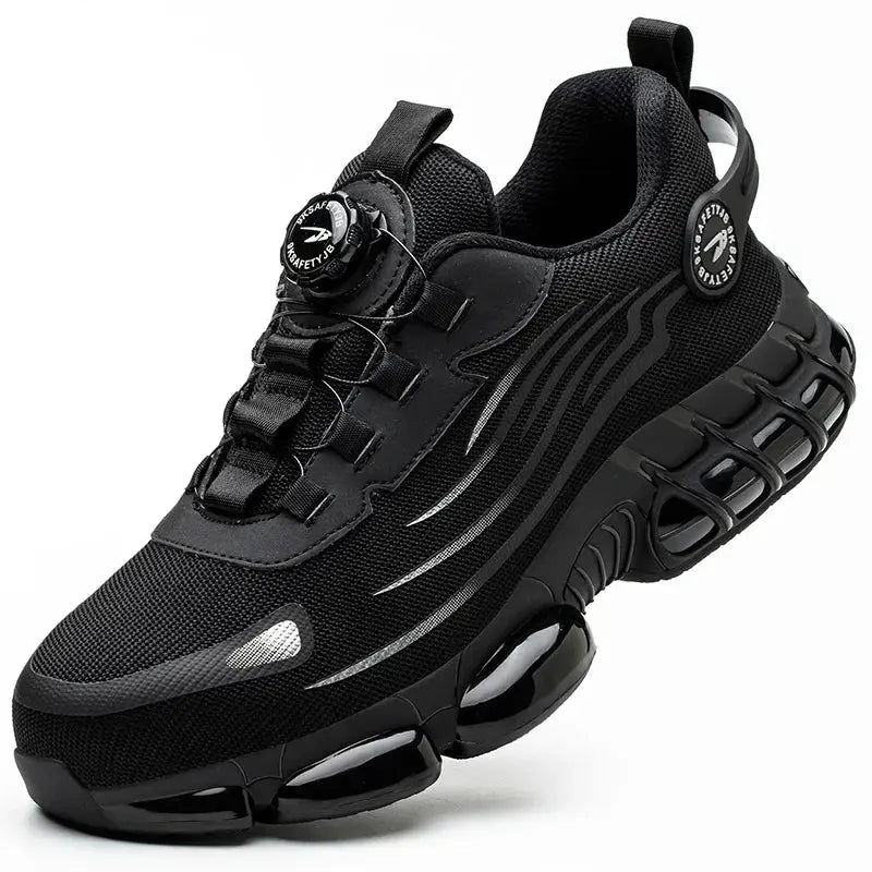 Vince - Men’s Steel Toe Safety Shoes with Rotating Buckle