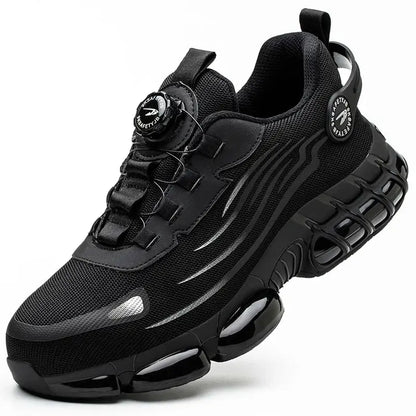 Vince - Men’s Steel Toe Safety Shoes with Rotating Buckle