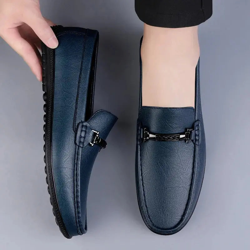 Vecchia | Leather Loafers – Classic Sophistication with Modern Detail