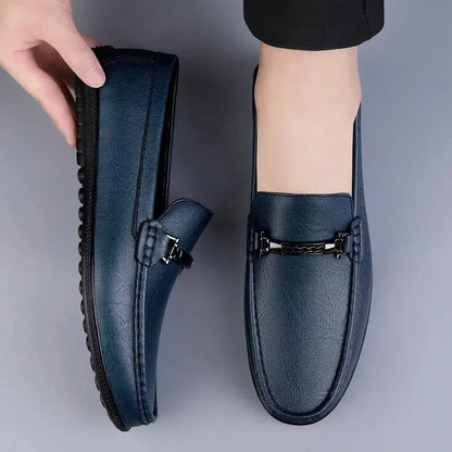 Vecchia | Leather Loafers – Classic Sophistication with Modern Detail