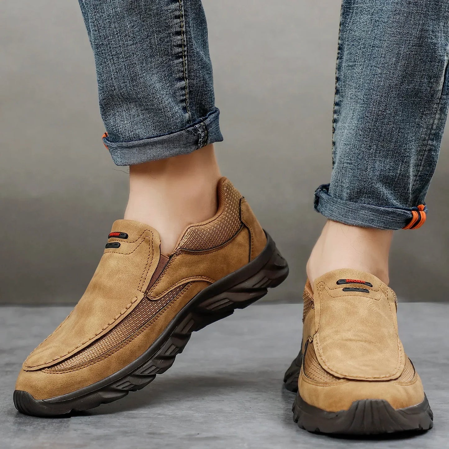 Breathable Leather Sneakers