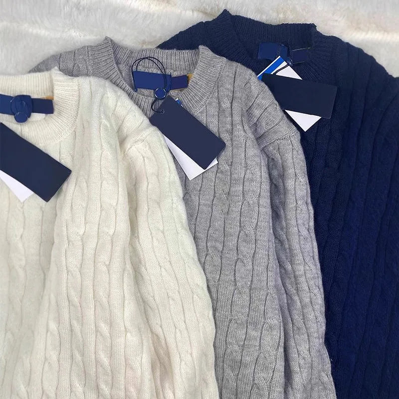 Cozy Oversized Women's Chunky Sweater - BritishElegance