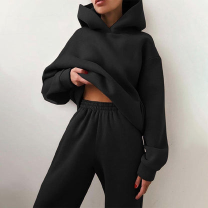 Comfy Women's Casual Hoodie Sweatpants Set