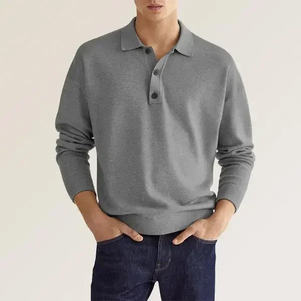 Classic Fit Men's Polo Shirt – Regular Fit Crew Neck Top