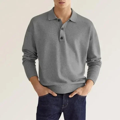 Classic Fit Men's Polo Shirt – Regular Fit Crew Neck Top