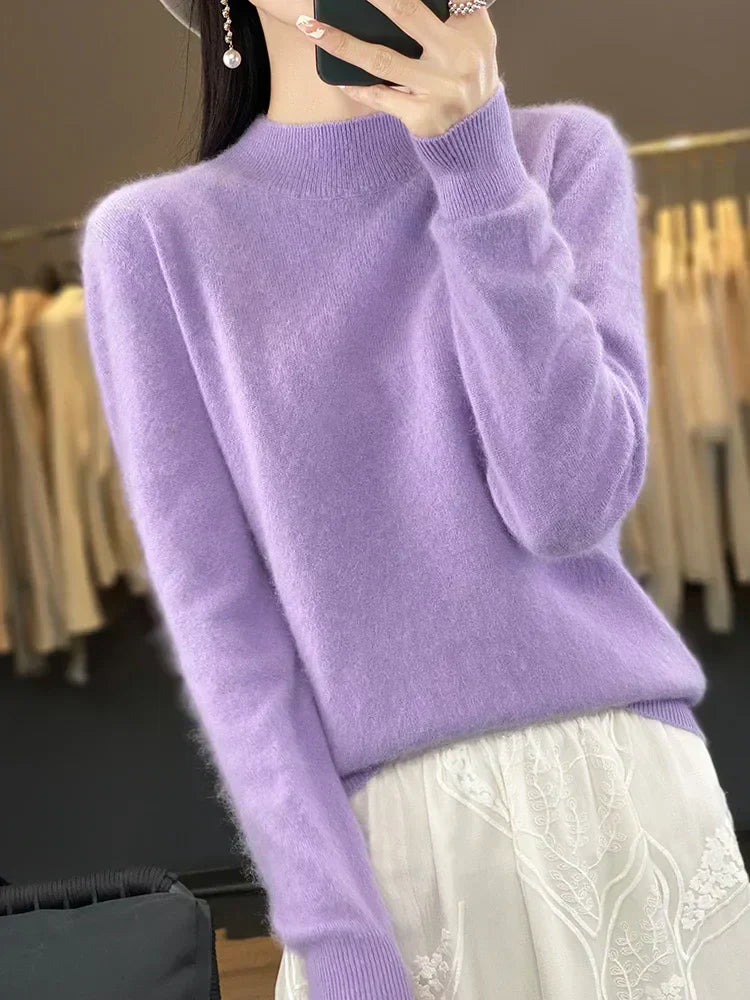 Luxurious Pure Cashmere Women's Sweater