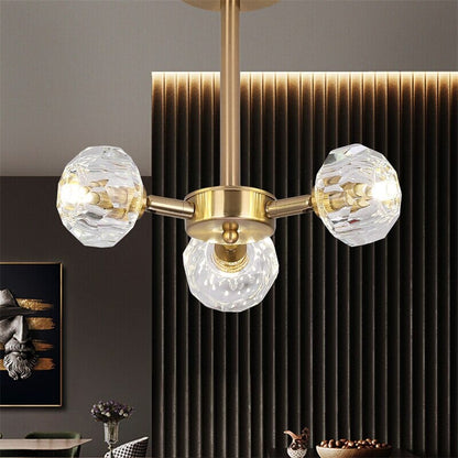 Luxurious Glass Drop Pendant Lamp